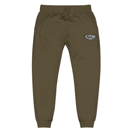 Santa Cruz Surf Shop "SCSS EMB LOGO" Unisex fleece cuffed sweatpants